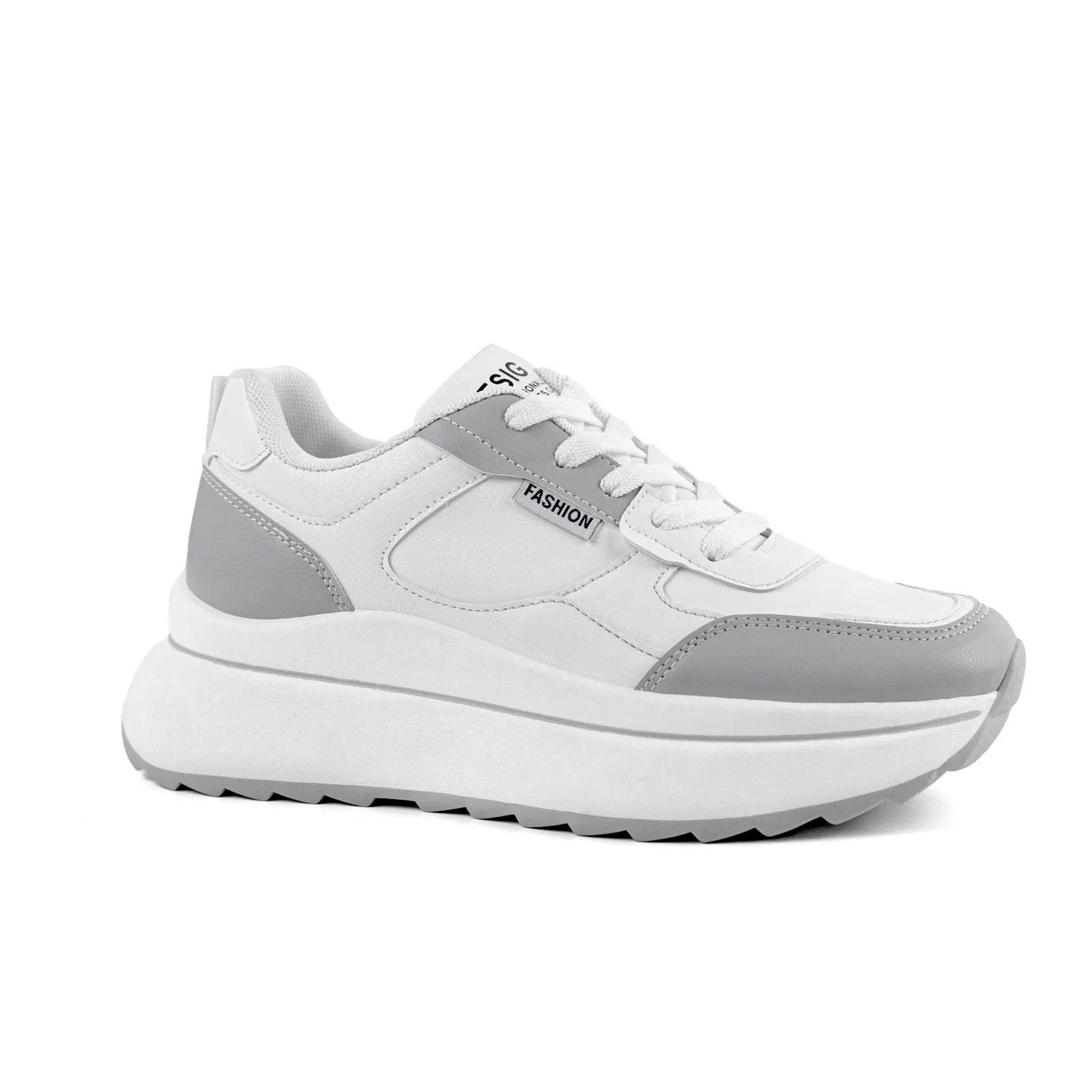 2023 Summer Outdoor Sport Running Platform Custom Logo White Sneakers Casual Men Chunky Walking Style Shoes Women Ladies