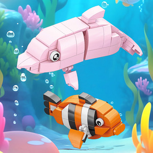 ของเล่นบล็อกก่อสร้างแบบสร้างสรรค์สีสันสดใสชุดของเล่นสำหรับเด็กชายเด็กหญิงอายุ2-4ปี - Product Image 3