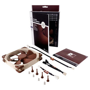 <span class=keywords><strong>Noctua</strong></span>-NF-A14 PWM SSO2, cojinete estable magnético de 14cm, almohadilla de ventilador, ventilador de chasis de 12v/4 pines, 5v/3 pines - Product Image 5