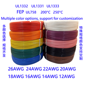 Cable <span class=keywords><strong>de</strong></span> <span class=keywords><strong>silicona</strong></span> Ultra Flexible 18awg <span class=keywords><strong>de</strong></span> alta temperatura 600V/220V Cable calefactor <span class=keywords><strong>de</strong></span> goma <span class=keywords><strong>de</strong></span> un solo núcleo Calentador Cables eléctricos sólidos - Product Image 3