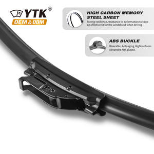 Lame d'<span class=keywords><strong>essuie</strong></span>-<span class=keywords><strong>glace</strong></span> de pare-brise de voiture multifonctionnelle YTK 2025, lame d'<span class=keywords><strong>essuie</strong></span>-<span class=keywords><strong>glace</strong></span> de fenêtre avant de remplacement, taille universelle, <span class=keywords><strong>essuie</strong></span>-<span class=keywords><strong>glace</strong></span> de pare-brise pour Q7 - Product Image 2