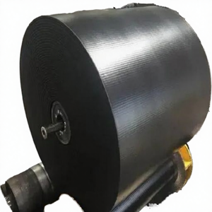 Bande transporteuse en nylon noir en caoutchouc plat <span class=keywords><strong>EP</strong></span> Toile de polyester Bande transporteuse ignifuge résistante à l'usure - Product Image 2