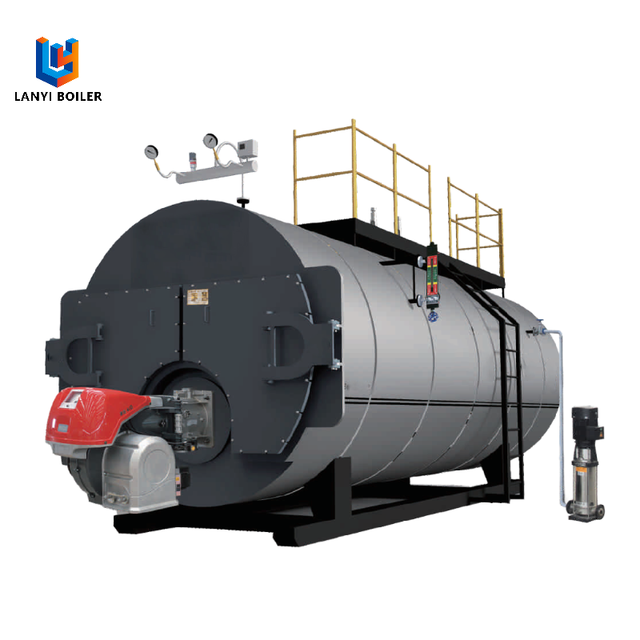 Fuel Gas CNG Natural Gas LPG Biogas Diesel Oil Fire Tube Structure Horizontal Steam Boiler