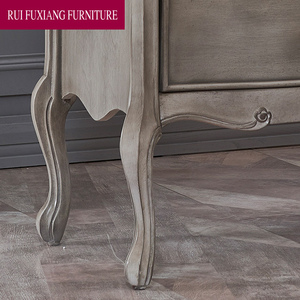 American Luxury Modern Design Nightstand Wooden <strong>Bedside</strong> <strong>Table</strong> With 2 Drawers C415B - Product Image 6