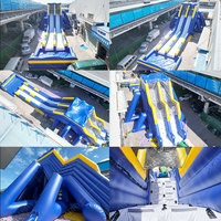 Grand toboggan gonflable à bas prix, toboggan gonflable géant pour adulte