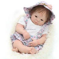 Poupée réaliste en silicone solide de 22 pouces/55 cm, poupée nouveau-né réaliste, jouet doux de haute qualité pour filles, poupées reborn