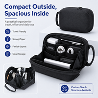 Sac de rangement portable pour câbles de données de voyage avec poignée, protection pour chargeurs et accessoires électroniques numériques