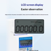Compteurs d'eau et d'électricité intelligents avec protection IP68, recharge mobile et surveillance à distance pour appartements et locaux locatifs