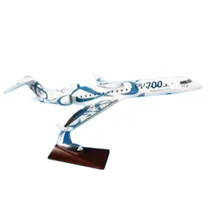 Canadair CRJ700 региональных Jet 1/50 65 см CRJ-700 модель самолета