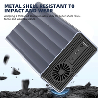 Carcasa Externa para Disco Duro RGEEK, Carcasa de Doble Bahía para HDD/SSD de 2.5/3.5 Pulgadas, Estación de Acoplamiento con Función RAID para PC