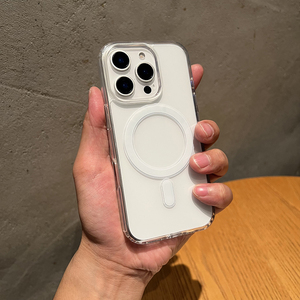 เคสแม่เหล็กสำหรับ <span class=keywords><strong>iPhone</strong></span> 18 17 Air 16e 16 15 14 <span class=keywords><strong>13</strong></span> 12 11 Pro Xs Max X XR <span class=keywords><strong>SE</strong></span> 8 Plus ฝาหลังอะคริลิกแข็งใส บางเฉียบ - Product Image 2