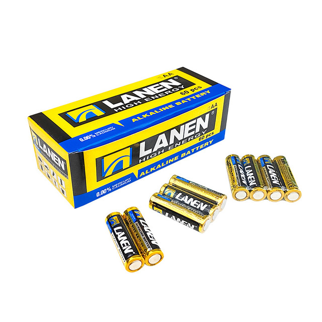 Factory Supply Super Alkaline AA LR6 No.5 Battery 1.5V High Capacity Anti-leakage Dry Batteries for Household Electronics