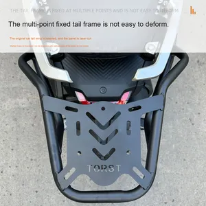 Barra Paramotore, Portapacchi Posteriore, Barra Protettiva, Paraurti Anticaduta per Moto SYM XS150T-12 Husky 150ADV - Product Image 5