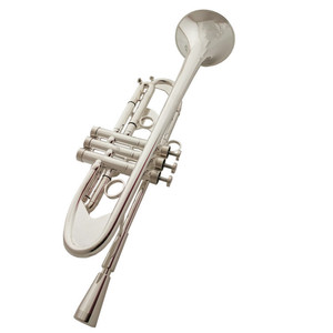 Instrument de <span class=keywords><strong>trompette</strong></span>, B flat, pour les débutants pour apprendre à jouer de la <span class=keywords><strong>trompette</strong></span> lourde plaquée argent dans la bande adulte - Product Image 3