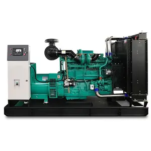 Cumins इंजन KTA19-G3A 500kva खुले प्रकार डीजल जनरेटर बिक्री के लिए 400kw डीजल जनरेटर