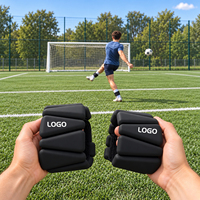 Lestes de cheville et de poignet en silicone segmentés réglables 1LB/2LB, durables, écologiques, avec noyau en fer, pour femmes et hommes, yoga, pilates, football