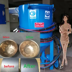 Thiết bị phun hơi, Thiết bị phun thủy điện, thiết bị làm sạch vụ nổ sơn 128lb cát Blaster