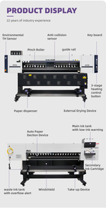 MOOTOOM Marke Fabrik Direkt verkauf 1,8 m Groß<span class=keywords><strong>format</strong></span> drucker I3200-A1/E1 Druckkopf <span class=keywords><strong>Plotter</strong></span> Vinyl Flex Banner Eco Solvent Printer - Product Image 3