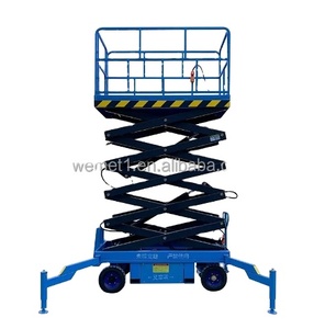 Piattaforma Elevatrice a Forbice Mobile Idraulica 4-18m per Lavori Aerei - Product Image 3