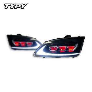 Faros LED TYPY para Ford Focus 2005-2008, Carcasa Negra, Señal de Giro Secuencial, Luz Diurna, Actualización - Product Image 6