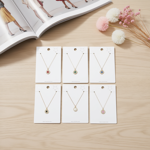 Ziinii Collana con ciondolo a forma di fiore rotondo, tono oro, set da 12 pezzi, gioielli alla moda per donna - Product Image 3