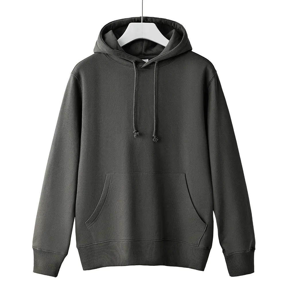 Sweatshirt robuste pour hommes, en molleton peigné de haute qualité, vêtement chaud, tendance et en coton, vente en gros, collection 100