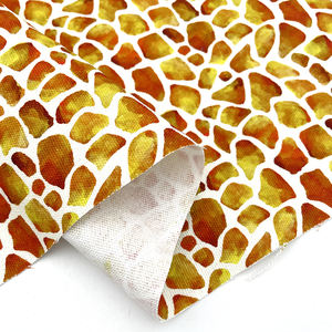 Toile imprimée personnalisée à rayures bleues imprimé léopard citron astronaute bande dessinée motif dinosaure <span class=keywords><strong>tissu</strong></span> 100% coton écologique - Product Image 4