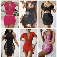 Robes d'été décontractées et élégantes pour femmes, style rétro, à manches courtes, imprimées, collection 2026YM, livraison aléatoire