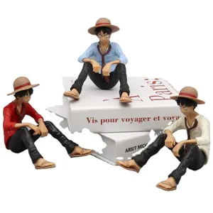 11cm/4.3inch japanese pvc anime figures One Pieces monkey D Luffy anime action figure doll for Decoration