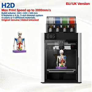 Impresora 3D FDM Original H2D AMS Combo de Doble Boquilla, Multimaterial, Gran Tamaño 350*320*325mm, Alta Velocidad Máx. 600mm/s, Núcleo Cerrado XY - Product Image 1
