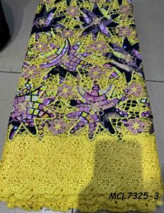 Mikemaycall Tissu <span class=keywords><strong>Pagne</strong></span> Africain Ankara 3D Scintillant <span class=keywords><strong>en</strong></span> Coton Supper Glitter Grande Qualité - Product Image 3
