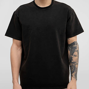 Camiseta Corta de Cuello Redondo Estilo Urbano, Fabricante de Camisetas Personalizadas de Alta Calidad, Camisetas Unisex Extra Grandes de Algodón - Product Image 1