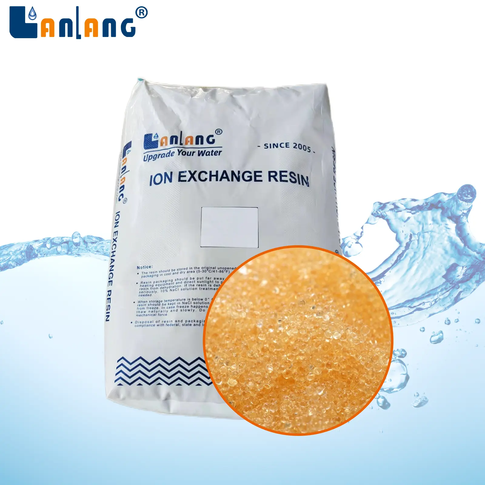 Ion Exchange Filter Softener Cationic Polymer Water Softening And Dealkalization Strong Acid Cation Resin