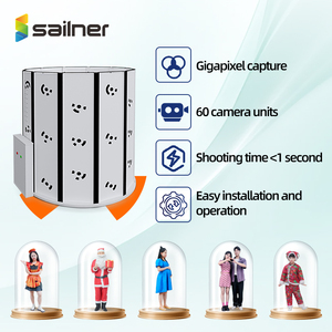 Scanner 3D matriciel haute précision Sailner avec 60 caméras HD pour la numérisation de portraits humains complets et la création de statues en impression 3D - Product Image 2