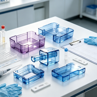 Peralatan Cetakan Injeksi Plastik PC Transparan, Penutup Pelindung untuk Industri Elektronik, Medis & Otomasi