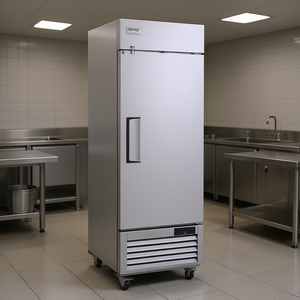 Refrigerador Vevor Reach In de 19.32 Pies Cúbicos, 27 Pulgadas de Ancho, Acero Inoxidable, Puerta Única, Descongelación Automática, Equipo de Cocina Comercial - Product Image 2
