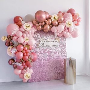 Forniture per palloncini di compleanno Kit per arco di palloncini rosa retrò Kit di palloncini per Baby Shower per ragazze per decorazioni di nozze Boho sfondo - Product Image 4