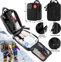 JK-B-008 hommes cadeau 500 pièces Camping survie en plein air équipement tactique trousse de premiers soins tremblement de terre Kit de survie d'urgence