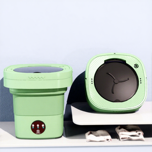 Mini Lavadora de 6L y 13L Mejorada con Cesta de Centrifugado, Lavadora Plegable para <span class=keywords><strong>Ropa</strong></span> Interior, Electrodomésticos de Lavandería para Baño - Product Image 5