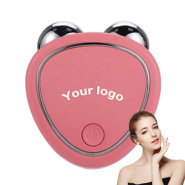 Beauty Device Face Lifting Customized V-shaped Double Chin Remover Ion Face Lifting Roller Face Massage