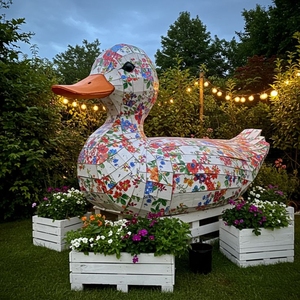 Sculptures d'œufs de Pâques en fibre de verre personnalisées, œufs de Pâques artificiels, artisanat, œufs de Pâques en fibre de verre <span class=keywords><strong>pas</strong></span> chers, décoration intérieure - Product Image 2