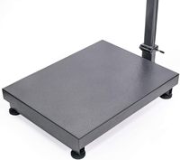 Báscula de Plataforma Industrial Electrónica Digital LCD de Alta Calidad BEI-CHEN 150kg-500kg, Material ABS, Recargable, OEM