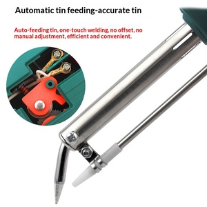 Pistolet à souder électrique réglable haute puissance, poignée pistolet, distribution automatique de <span class=keywords><strong>soudure</strong></span>, pistolet portable en forme de pistolet pour réparation et soudage (60W) - Product Image 3