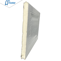 Fabricant chinois, vente en gros de panneaux sandwich sectionnels de 40 mm et 50 mm, panneaux de porte de garage isolés en acier et mousse PU pour villa