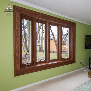 หน้าต่างบานเปิดแบบหมุนมือ ZEYI พร้อมมุ้งลวด ฉนวนกันความร้อน หน้าต่างแบบหมุนมือ โครงอะลูมิเนียมอัลลอยด์ หน้าต่างแบบใช้มือหมุน - Product Image 6