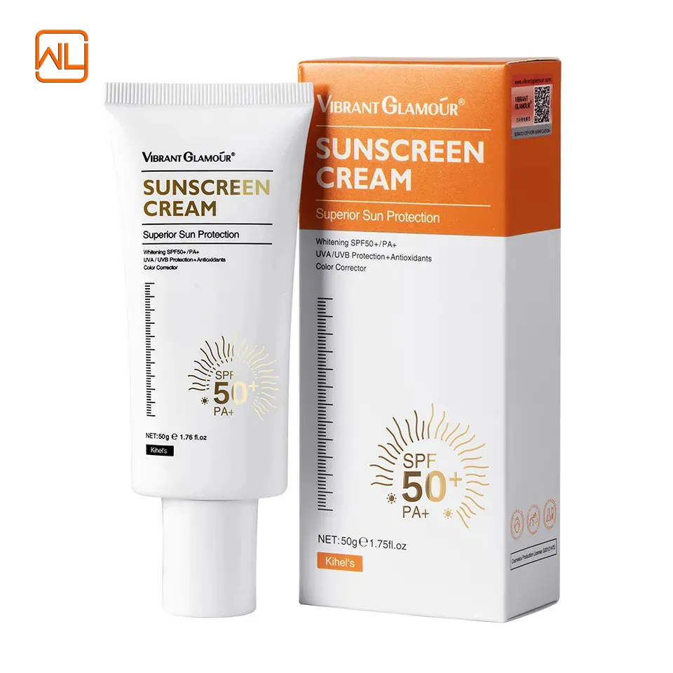 VIBRANT GLAMOUR UVA/UVB Skin Protect Skincare Whitening Cream SPF50 Sunscreen cream