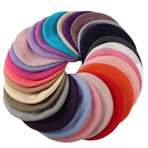 Shinehats 2024 OEM Béret en laine de haute qualité broderie personnalisée Logo Premium femmes béret uni <span class=keywords><strong>pas</strong></span> <span class=keywords><strong>cher</strong></span> prix plage fête pêche - Product Image 6