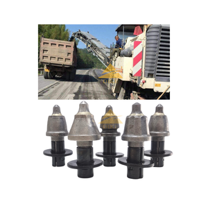 Koiho Better Carbure de tungstène Pièces de machines de construction en acier Carbure de tungstène Planification routière Dents de coupe W6 20x Choix de fraisage - Product Image 4