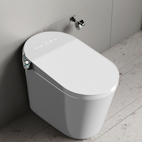 Nouveau siège de Bidet intégré allongé à double chasse d'eau, commande vocale, toilettes intelligentes entièrement automatiques d'une seule pièce