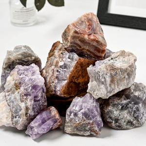 Cristal de Fluorita Natural en Bruto, Piedra de Labradorita para Curación, Decoración del Hogar y Meditación - Product Image 6